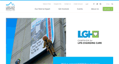 Desktop Screenshot of lghfoundation.com